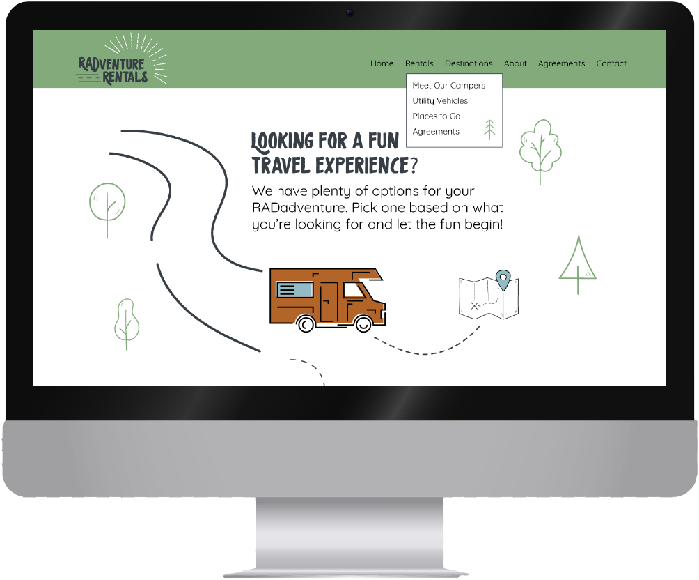 Custom website design